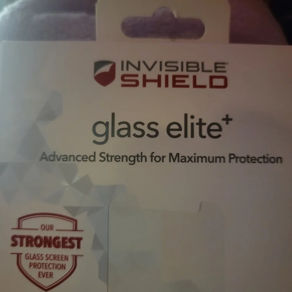 InvisibleShield Glass Elite＋ * antimicrobial * screen protector * iPhone * NWT